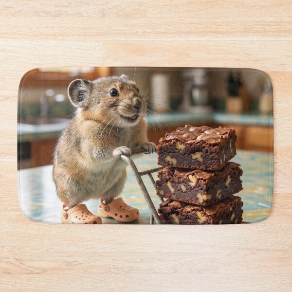 Item preview, Pika Nicks the Brownies designed and sold by Tridentulus.