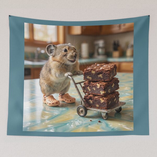 Item preview, Pika Nicks the Brownies designed and sold by Tridentulus.