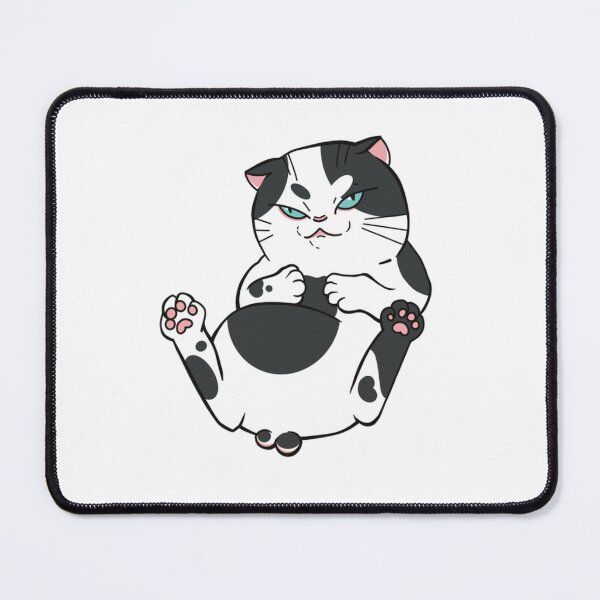 Item preview, Lazy Cat Sleeping Chubby Fluffy Kitten Art designed and sold by ARTBYKTANA.