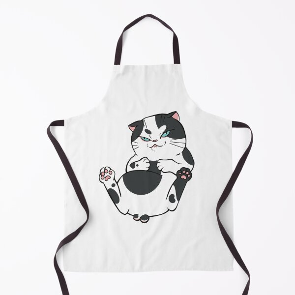 Item preview, Lazy Cat Sleeping Chubby Fluffy Kitten Art designed and sold by ARTBYKTANA.
