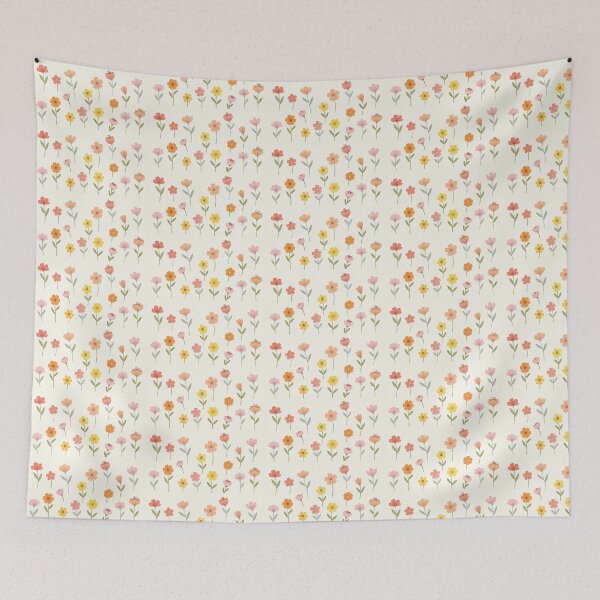 Item preview, Elegant minimalist floral pattern for backgrounds, textiles and decorative design designed and sold by AURØ Cat.