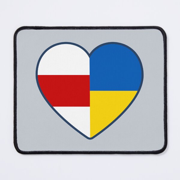 Item preview, Free Belarus Ukraine | 2 Nations 1 Heart designed and sold by sublimesun.