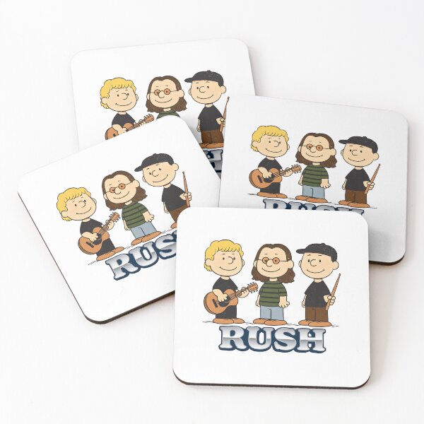 Item preview, Rushs X Peanuts - Geddys Lee Alex Lifeson  Neil Pearts Rock Band designed and sold by JohnesDooley.