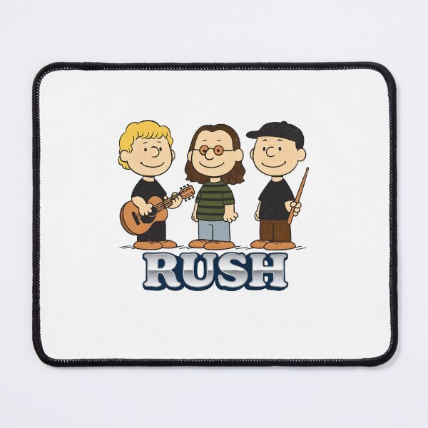 Item preview, Rushs X Peanuts - Geddys Lee Alex Lifeson  Neil Pearts Rock Band designed and sold by JohnesDooley.