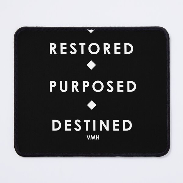 Item preview, Restored Purposed Destined | Inspirational T-Shirt designed and sold by HOUSE OF VMH.