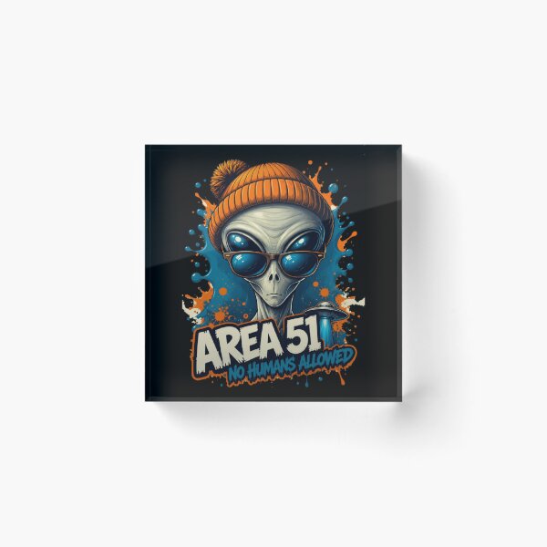 Item preview, RESIDENT ALIEN AREA 51 designed and sold by ALL ART .
