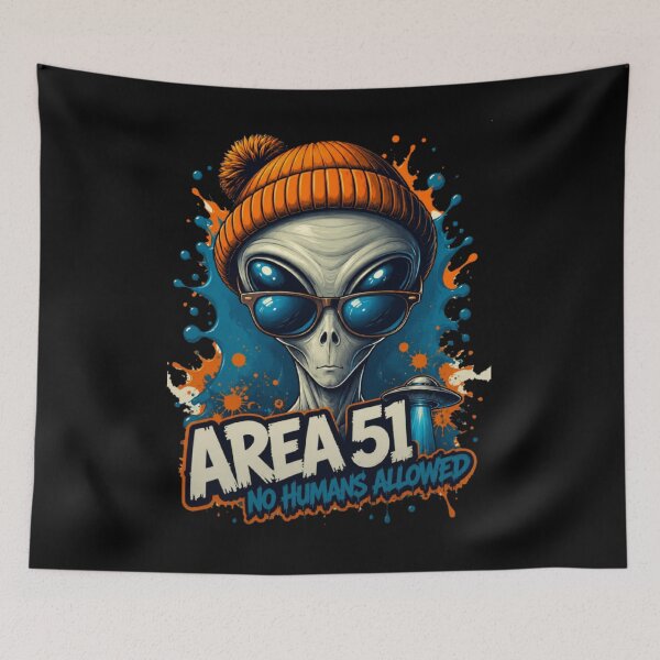 Item preview, RESIDENT ALIEN AREA 51 designed and sold by ALL ART .