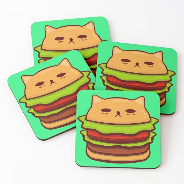 Item preview, Cute Kawaii Burger Kitty designed and sold by RegretfulTurtle.
