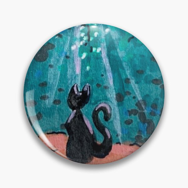 Item preview, The Black Cat in the Moon Beams designed and sold by AvalonUnmuzzled.