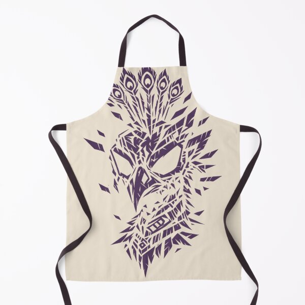 Item preview, Peacock Tribal Skull - Dark Purple Streetwear Graphic designed and sold by JonelCrafts.