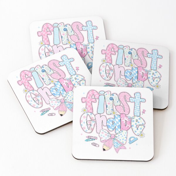 Item preview, Preppy First Grade Back To School Coquette Bow Teacher Kids T-Shirt designed and sold by KTY-NUSS.