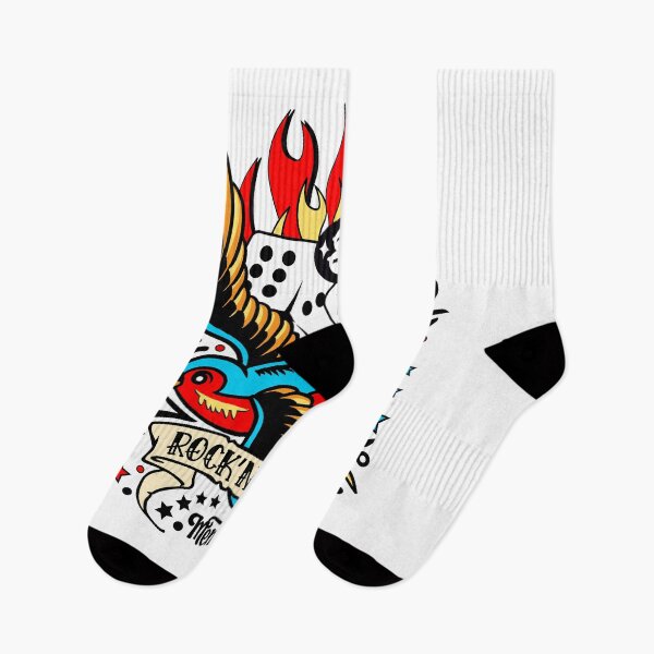 Item preview, Rockabilly Music Swallow 50s Sock Hop Party Vintage Rock N Roll Memphis designed and sold by MemphisCenter.