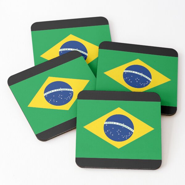 Item preview, Brazil Flag - Brazilian designed and sold by NoThoughtsCat.