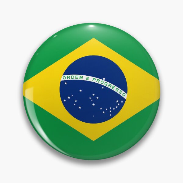 Item preview, Brazil Flag - Brazilian designed and sold by NoThoughtsCat.