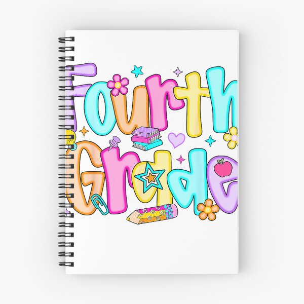 Item preview, Preppy Fourth Grade Back to School 4th Grade Teachers Girls T-Shirt designed and sold by gidget-gadget.