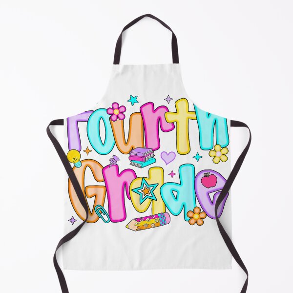 Item preview, Preppy Fourth Grade Back to School 4th Grade Teachers Girls T-Shirt designed and sold by gidget-gadget.