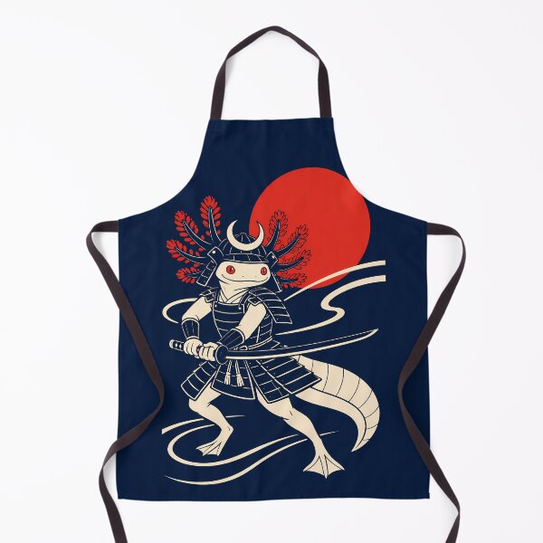 Item preview, Samurai Axolotl designed and sold by KungPowUnicorn.