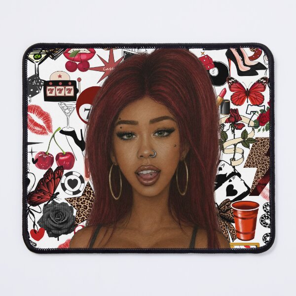 Item preview, Red haired baddie designed and sold by Tipsycherryy.