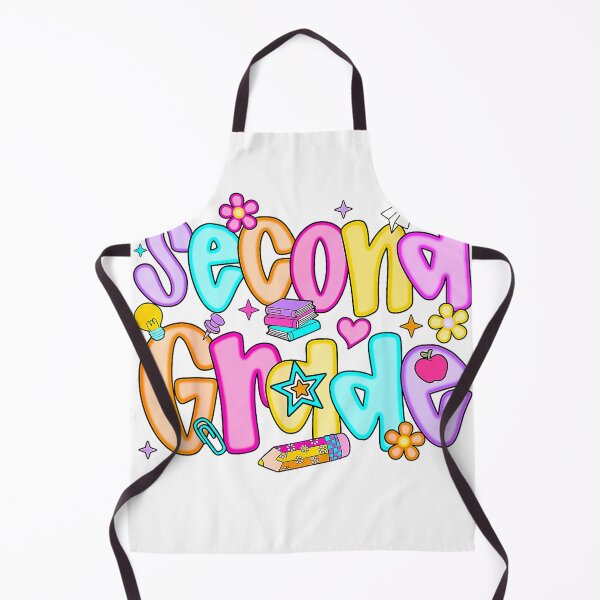 Item preview, Preppy Second Grade Back to School 2nd Grade Teachers Girls T-Shirt designed and sold by RKdrawings.