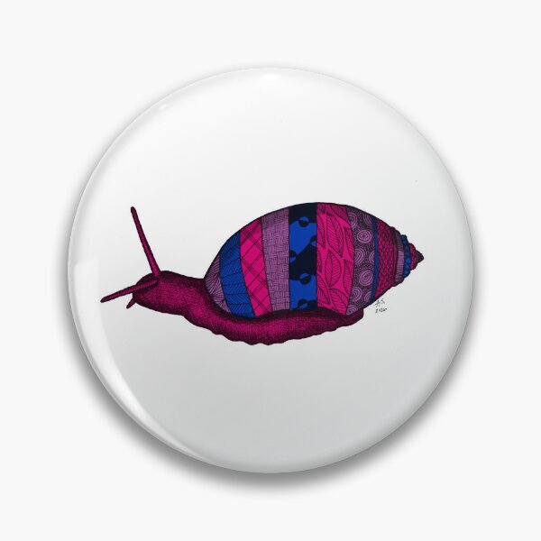 Item preview, Snail Mail Bi Pride designed and sold by Chaos and Chlorophyll.