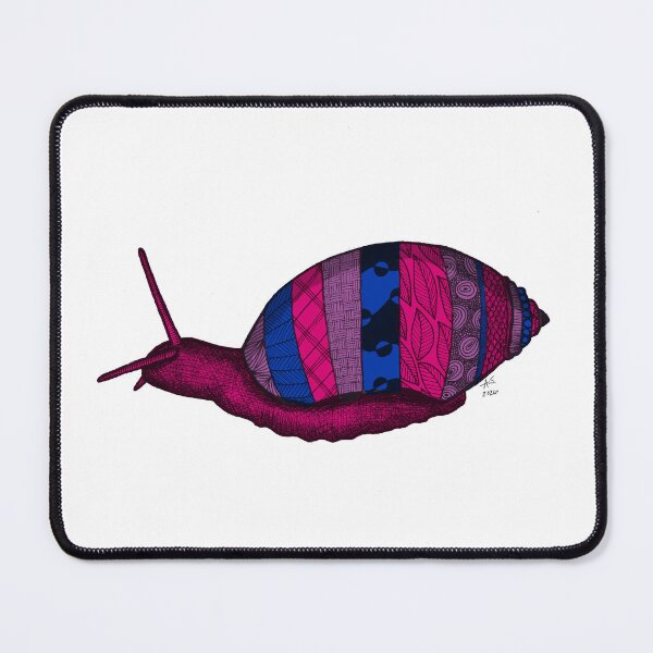 Item preview, Snail Mail Bi Pride designed and sold by Chaos and Chlorophyll.