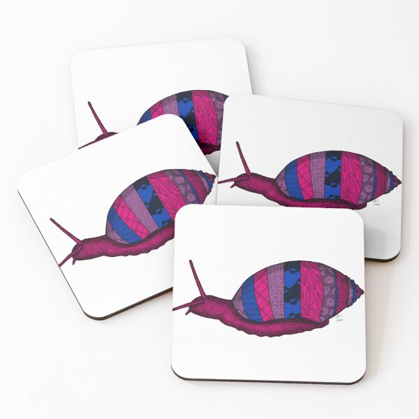 Item preview, Snail Mail Bi Pride designed and sold by Chaos and Chlorophyll.