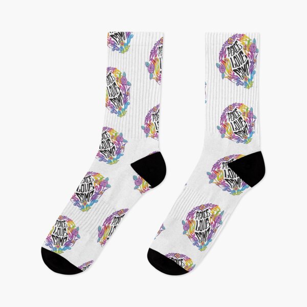 Item preview, PEACE LOVE CAMP PSYCHEDELIC RAINBOW designed and sold by KUSTOM CAMP CREATIVES.
