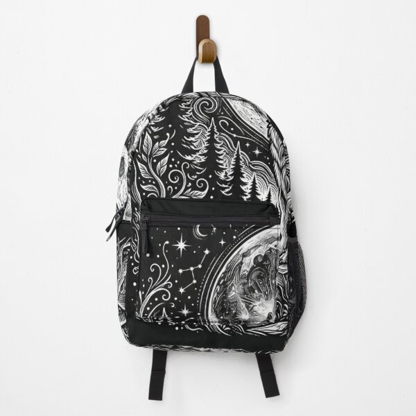 Item preview, Wolf & Moon designed and sold by Stickersdevelop.