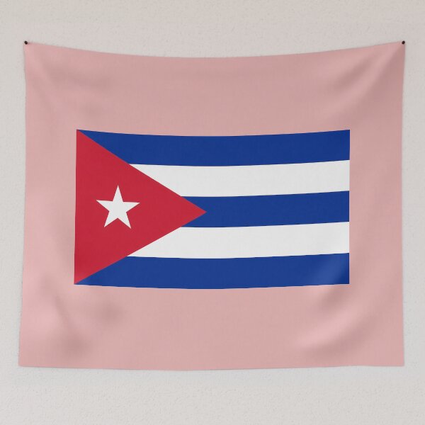 Item preview, Cuba Flag - Cuban National Flag designed and sold by NoThoughtsCat.