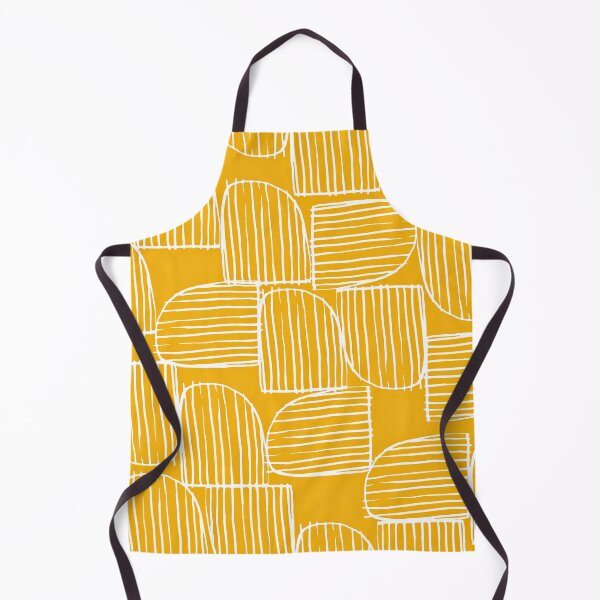 Item preview, Mid-Century Modern Mustard Hues 1950s Retro Pattern designed and sold by DEC02.