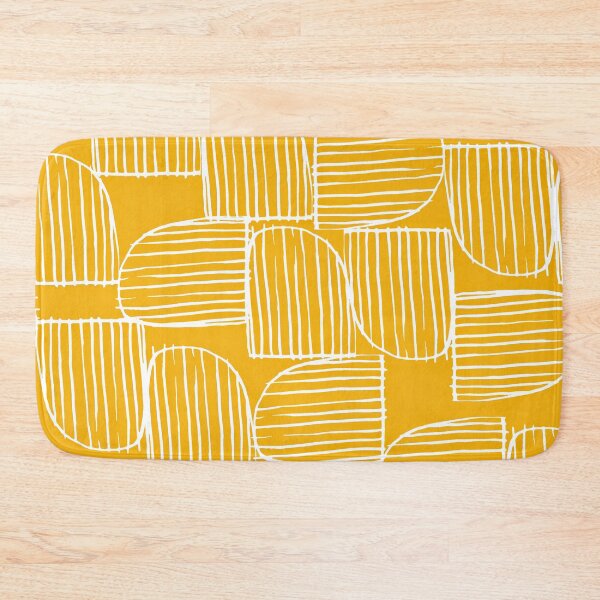 Item preview, Mid-Century Modern Mustard Hues 1950s Retro Pattern designed and sold by DEC02.