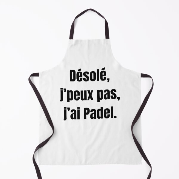 Item preview, Humorous Padel T-shirt - Sorry I can't, I have Padel designed and sold by La-Mode-2-Chris.