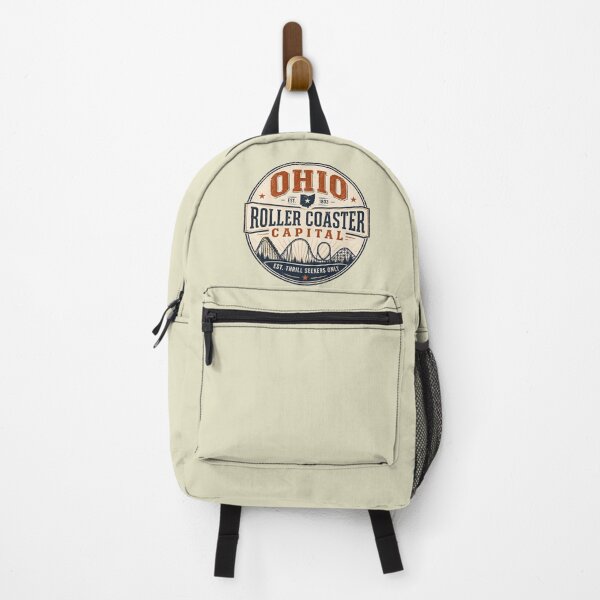 Item preview, Ohio Roller Coaster Capital | Vintage Thrill Ride Emblem designed and sold by Coaster Culture Industries.