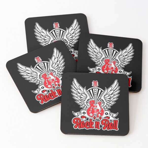 Item preview, Rockabilly Bikers Retro Rockers Vintage Rock and Roll Guitar designed and sold by MemphisCenter.