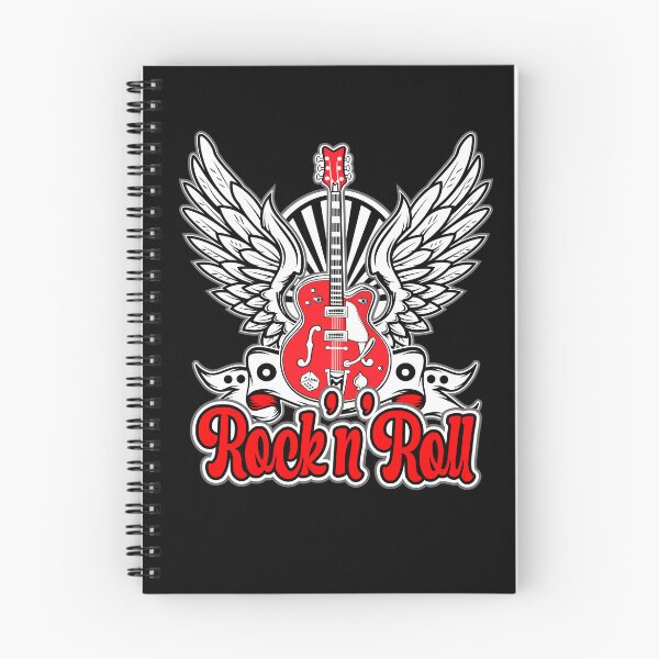 Item preview, Rockabilly Bikers Retro Rockers Vintage Rock and Roll Guitar designed and sold by MemphisCenter.