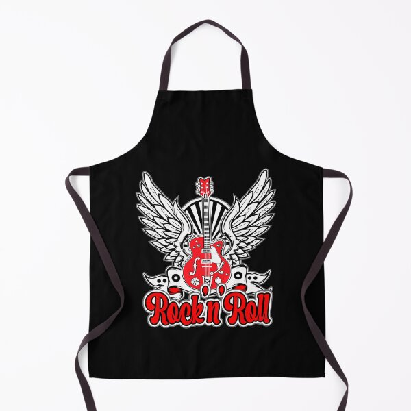Item preview, Rockabilly Bikers Retro Rockers Vintage Rock and Roll Guitar designed and sold by MemphisCenter.