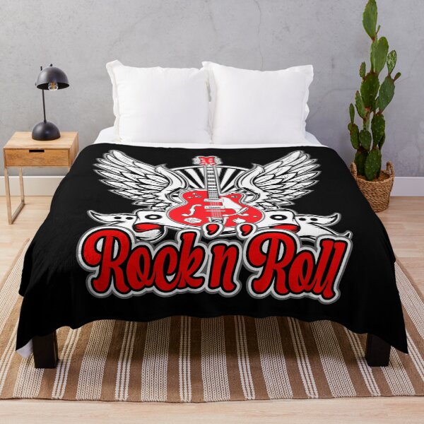 Item preview, Rockabilly Bikers Retro Rockers Vintage Rock and Roll Guitar designed and sold by MemphisCenter.
