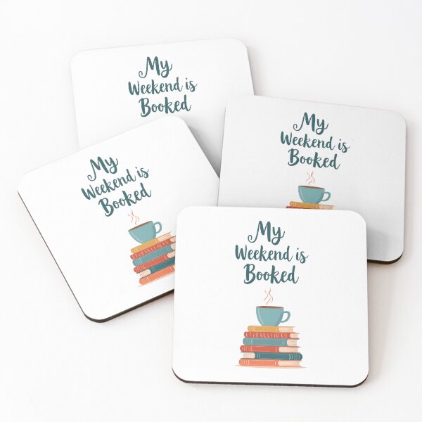 Item preview, My Weekend Is Booked Book Lover designed and sold by esadesigns.