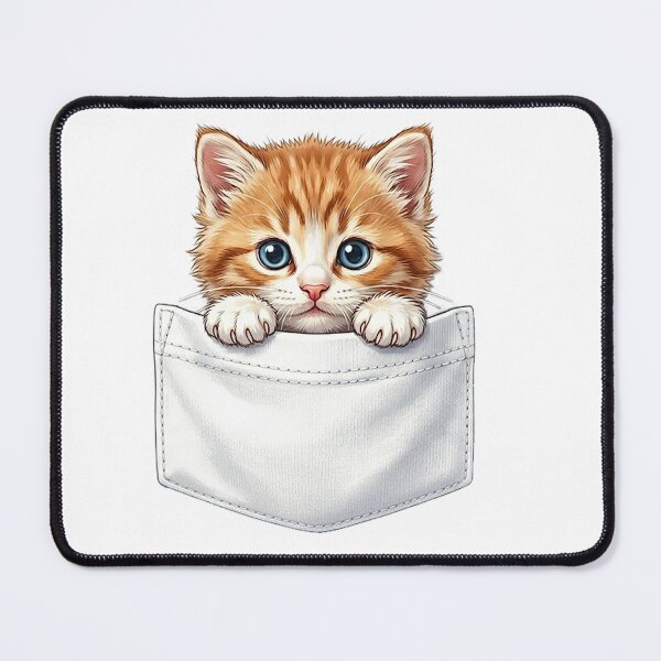 Item preview, Cute Kitten in Pocket designed and sold by susiecc.