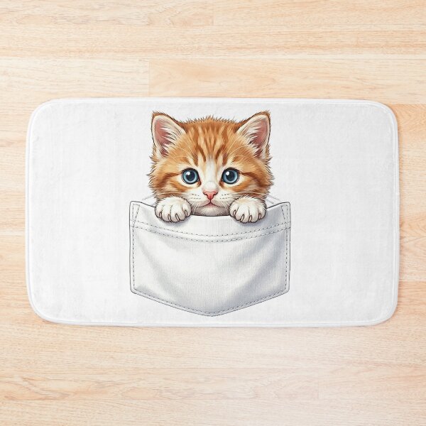 Item preview, Cute Kitten in Pocket designed and sold by susiecc.