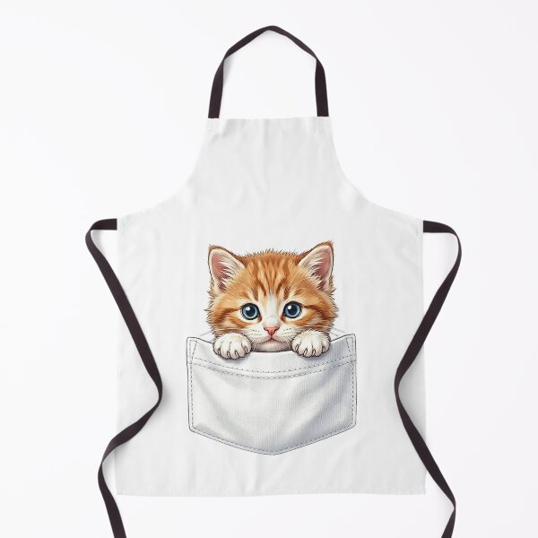 Item preview, Cute Kitten in Pocket designed and sold by susiecc.