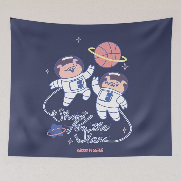 Item preview, Giddy Piggies Shoot for the Stars designed and sold by Giddy Piggies.