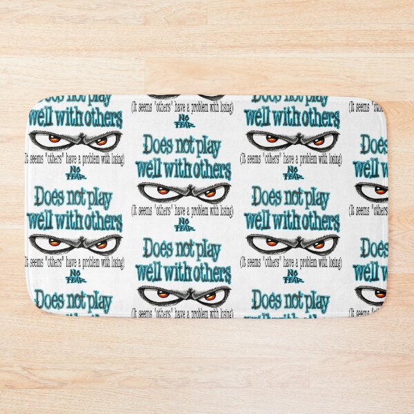 Item preview, No Fear Does Not Play Well With Others! designed and sold by LockedUp.