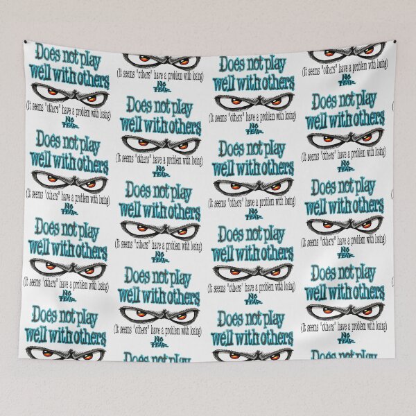 Item preview, No Fear Does Not Play Well With Others! designed and sold by LockedUp.