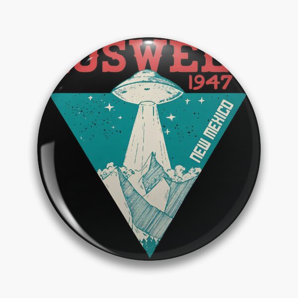 Item preview, Roswell 1947 Alien Incident Retro Emblem designed and sold by minimancece.