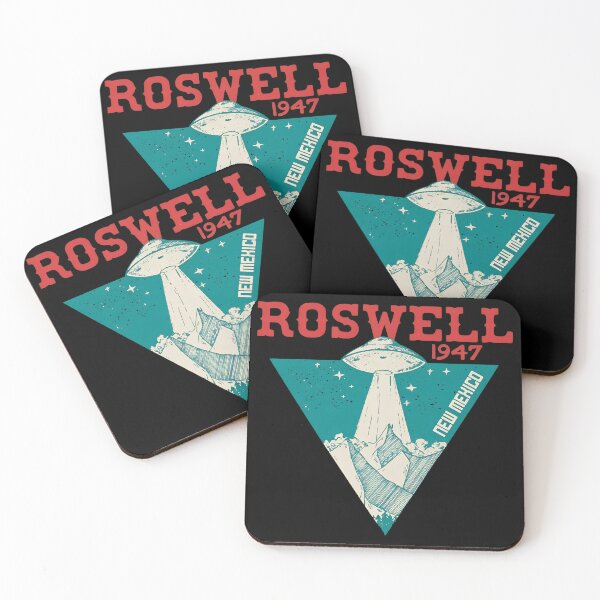 Item preview, Roswell 1947 Alien Incident Retro Emblem designed and sold by minimancece.