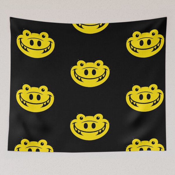 Item preview, Funny Crocodile Smiley Face – Cute Yellow Gator Grin Cartoon Design designed and sold by JonelCrafts.