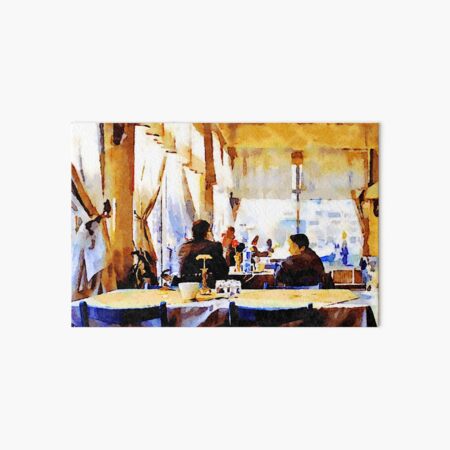 Aleppo: Bar dell'Hotel Tourism Art Board Print