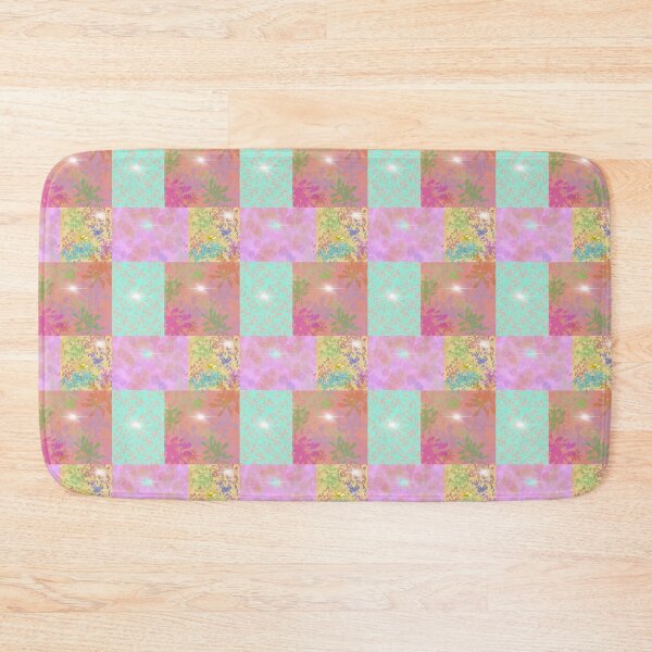 Item preview, Abstract colorful pastel background collage with four different patterns and lens flare. designed and sold by AjjimaJKM.