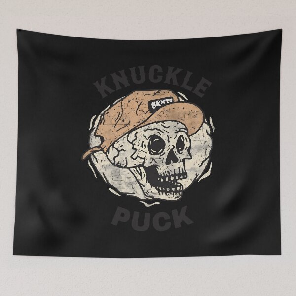 Item preview, Distressed Skull With Cap Grunge Design designed and sold by DoodleVerseDark.